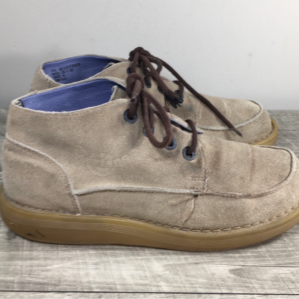 Vintage Dr. Martens Docs 9532 Grizzly Brown Suede Men’s Boots Size UK 6 US 7